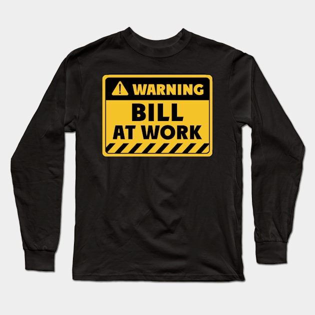 Bill at work Long Sleeve T-Shirt by EriEri